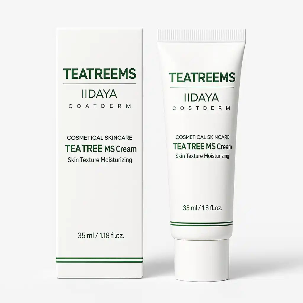 Tea Tree MS Cream - IIDAYA Coatderm - Verco K Beauty