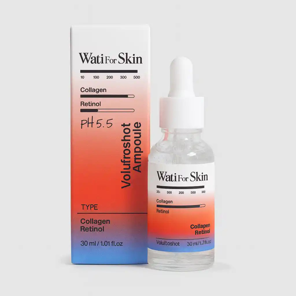 Volufroshot Ampoule Collagen & Retinol - Wati for Skin - Verco K Beauty