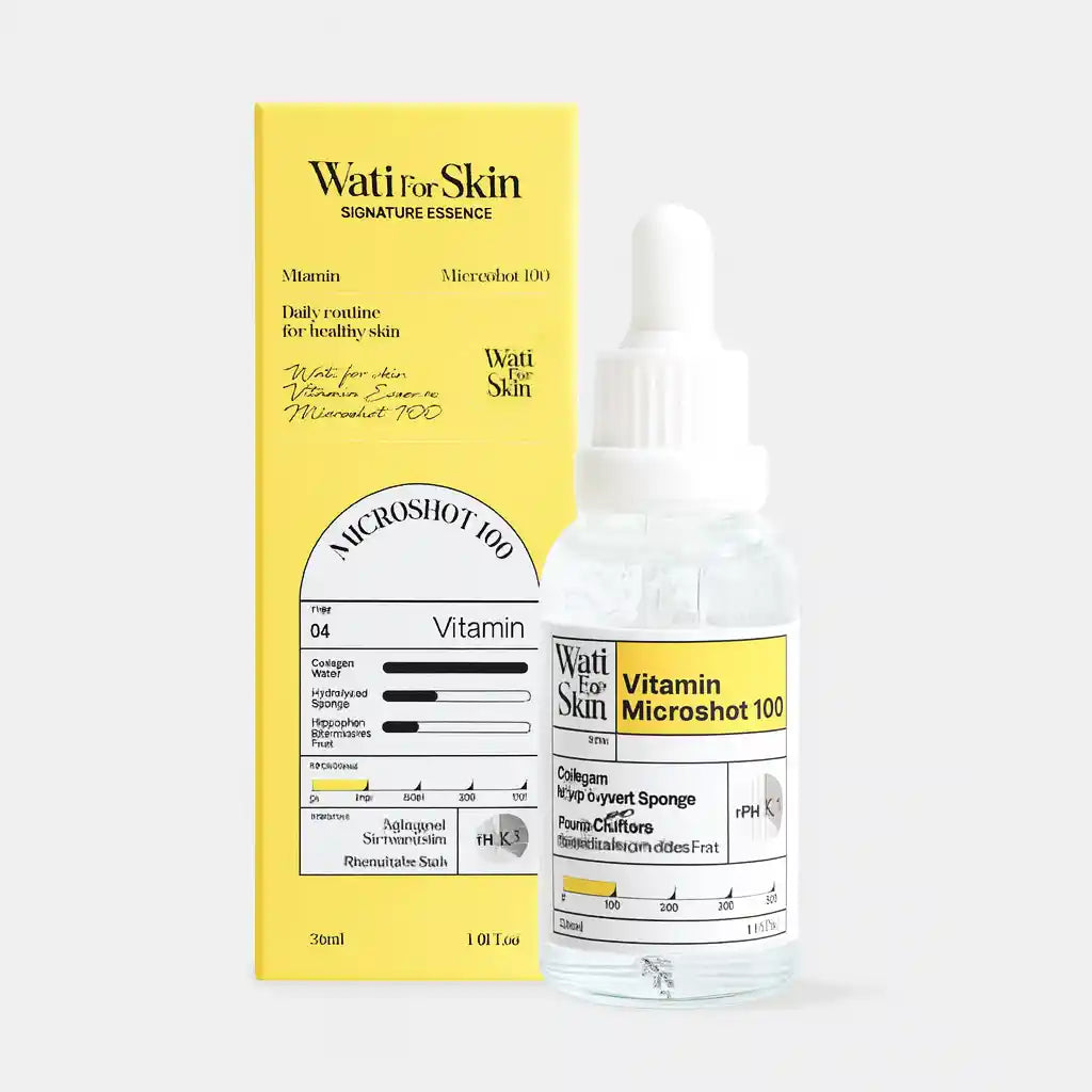 Vitamin Microshot 100 Essence - Wati for Skin - Verco K Beauty